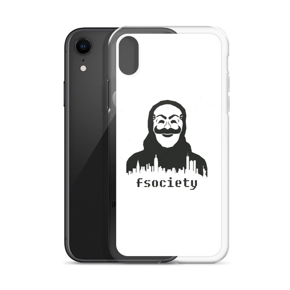 Coque pour iPhone "Fsociety"