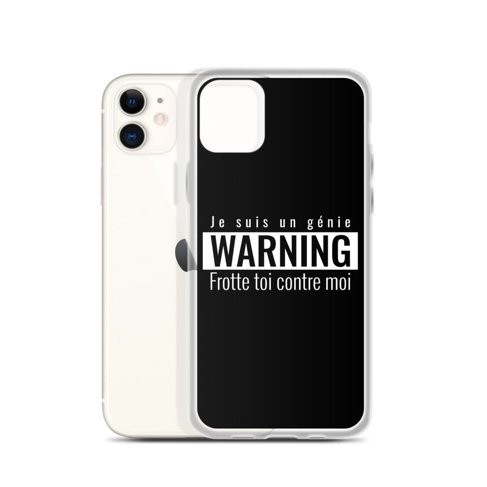 Coque pour iPhone "Je suis un génie"